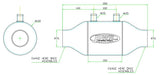 PWR Liquid to Air Barrel Intercooler - 6" x 6"